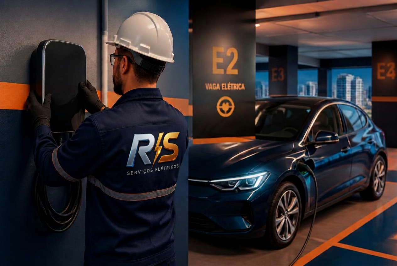 Instalação de Carregadores de Veículos Elétricos (Wallbox)